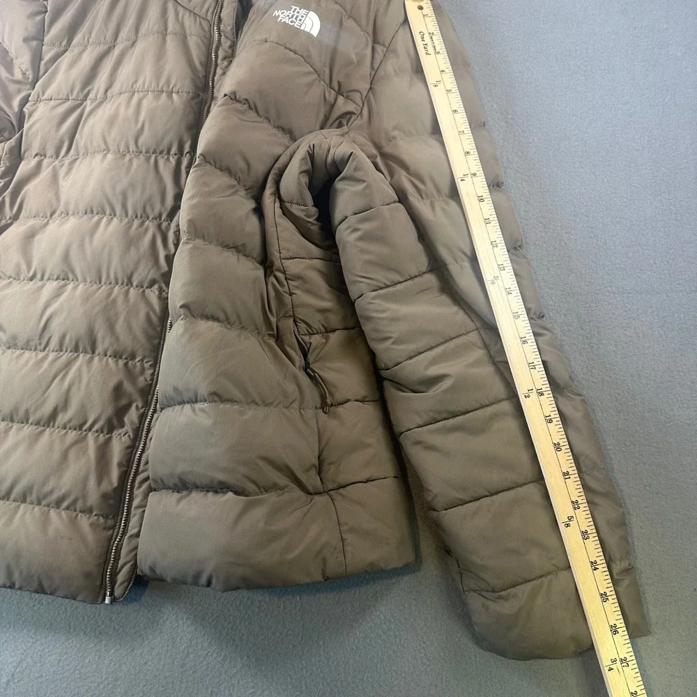 The North Face Mens Aconcagua 3 Down Puffer Jacket Taupe Green XXL NF0A84HZ